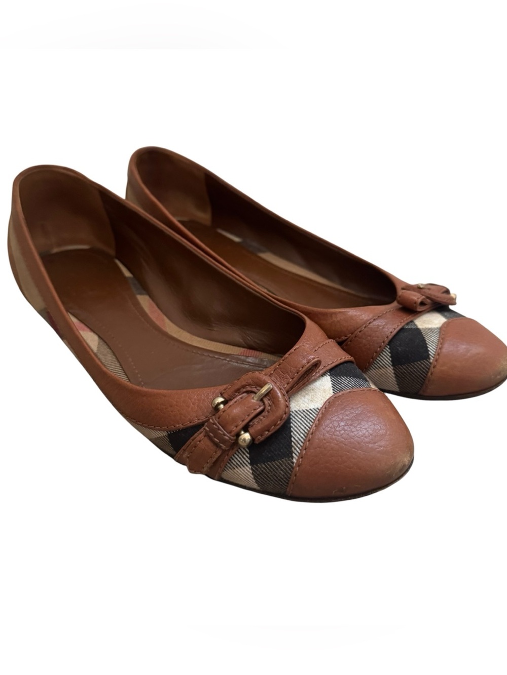 Vintage Burberry Flats